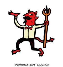 dancing devil cartoon