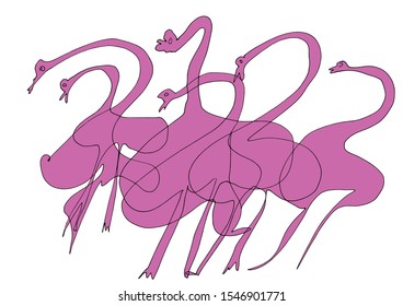 flamingo clipart dancing flamingos black and white flamingo clipart dancing flamingos black and white