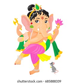 Cartoon Ganesh Images, Stock Photos & Vectors | Shutterstock