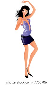 Dancing girl 1