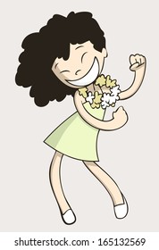 Dancing girl