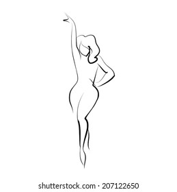 dancing girl