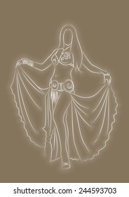  dancing girl