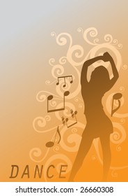 dancing girl