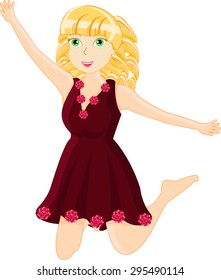 The dancing girl