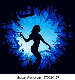dancing girl