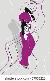 Dancing girl