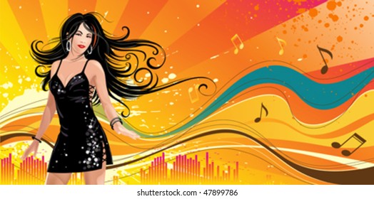 Dancing girl