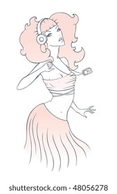 Dancing girl