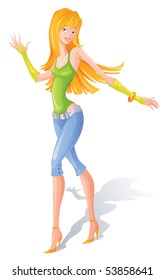 Dancing girl