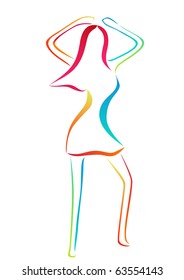 dancing girl