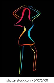 dancing girl