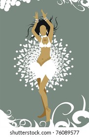 dancing girl