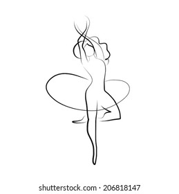 dancing girl,ballerina
