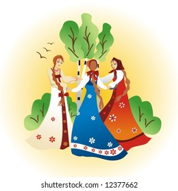 Dancing girls