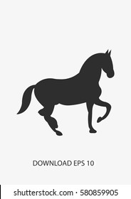 Dancing Horse icon, Vector