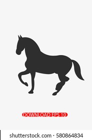 Dancing Horse icon, Vector