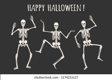 spooky skeleton wallpaper