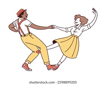 Dancing into Happiness A Joyful Swing Performance
