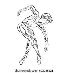 dancing isolated man.dance stylized man.ballet jump.oriental dancer