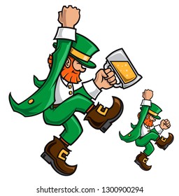 DANCING LEPRECHAUN POSE