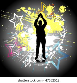 Dancing man