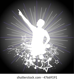 Dancing man