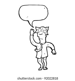 dancing man cartoon
