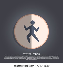 dancing man icon