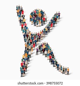 dancing man symbol people
