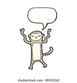 dancing monkey cartoon