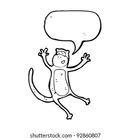 dancing monkey cartoon
