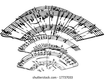 Dancing notes