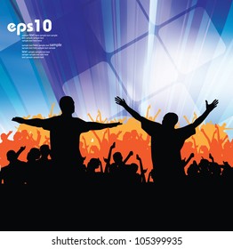 Dancing people