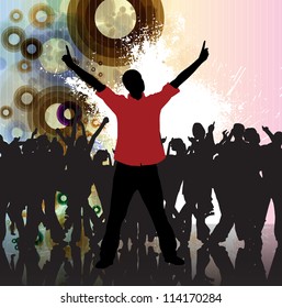 Dancing people