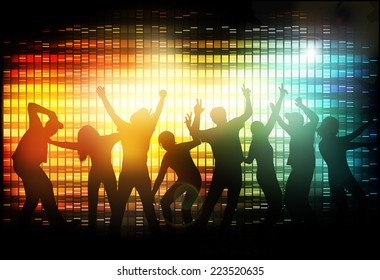 Dancing people