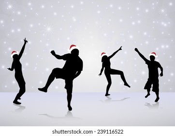 Dancing people