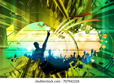 Dancing people