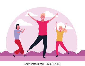 dancing people avatar