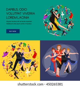 Dancing People, Dancer Bachata, Hiphop, Salsa, Indian, Ballet, Strip, Rock and Roll, Break, Flamenco, Tango, Contemporary, Belly Dance Pictogram Icon. style of design concept set