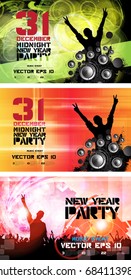 Dancing people. Music event