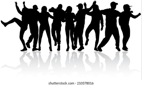 Silhouette Manvector Work Stock Vector (Royalty Free) 1517680049