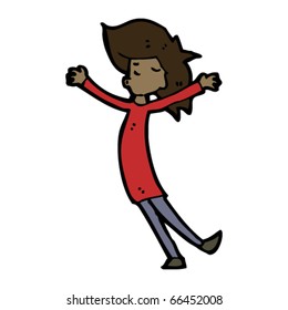 dancing person cartoon