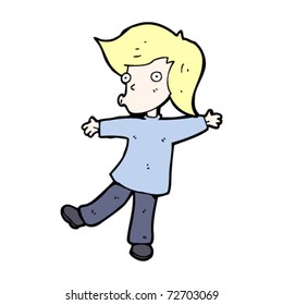 dancing person cartoon