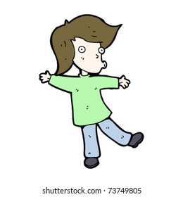 dancing person cartoon