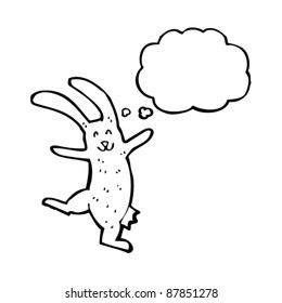 dancing rabbit cartoon