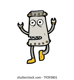 dancing robot cartoon