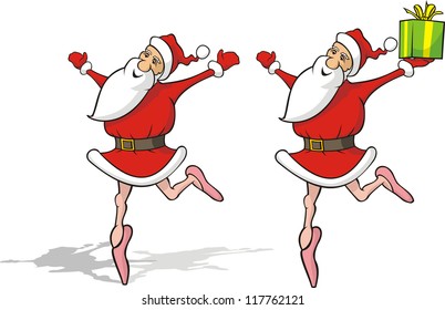 dancing santa claus
