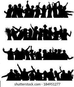 Dancing silhouettes
