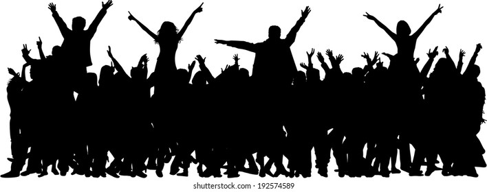 Dancing silhouettes